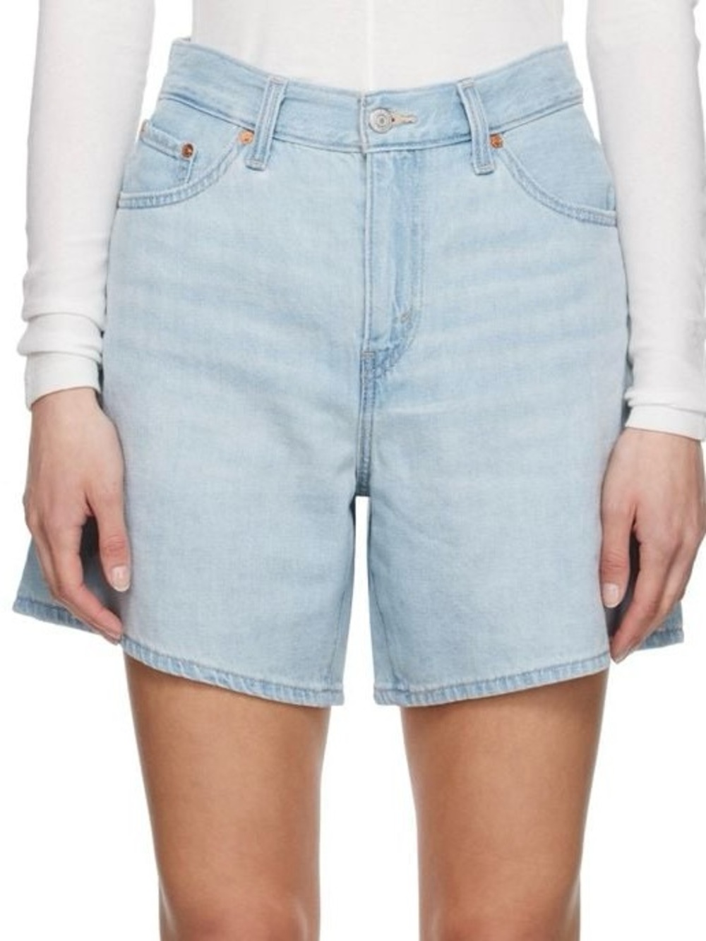 Levi’s Lightweight High Baggy shorts linen/denim
